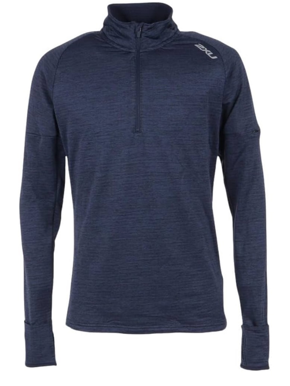 2XU Men’s IGNITION 1/4 ZIP  Sz L Reflective Performance Athletic Running